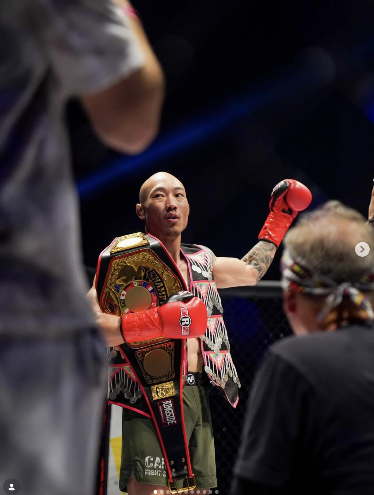 Boxing portrait session